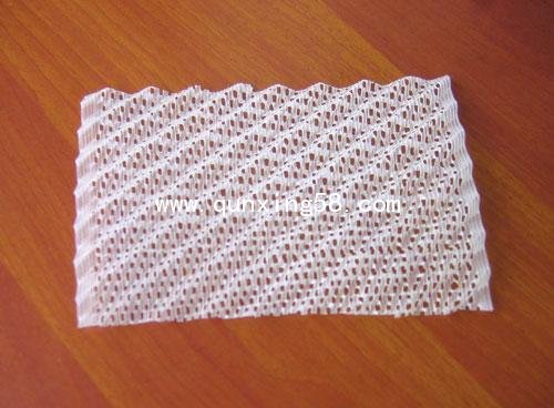 塑料絲網波紋規(guī)整填料